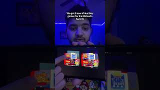 We got 5 new Virtual Boy games for the Nintendo Switch!