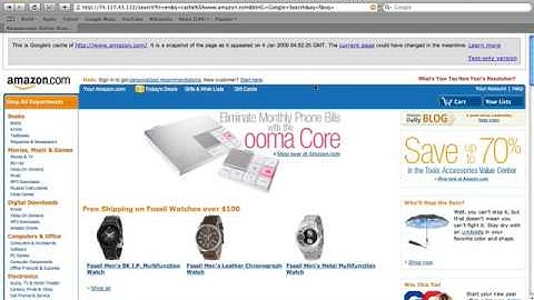 Google Advance Operator - cache: