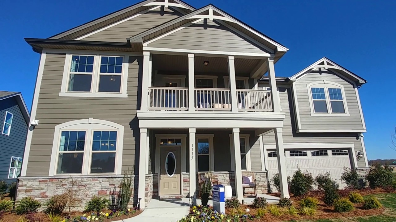 Braeburn Mattamy Homes Indian Trail NC new homes YouTube