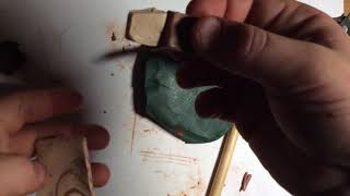 Polymer clay nativity scene part 1