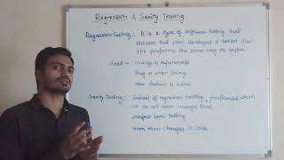 Lect 27 Regression Testing & Sanity Testing
