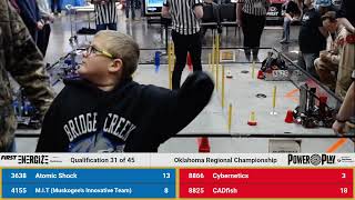 FTC Oklahoma 2022 2023, Regional Championship, Part TWO