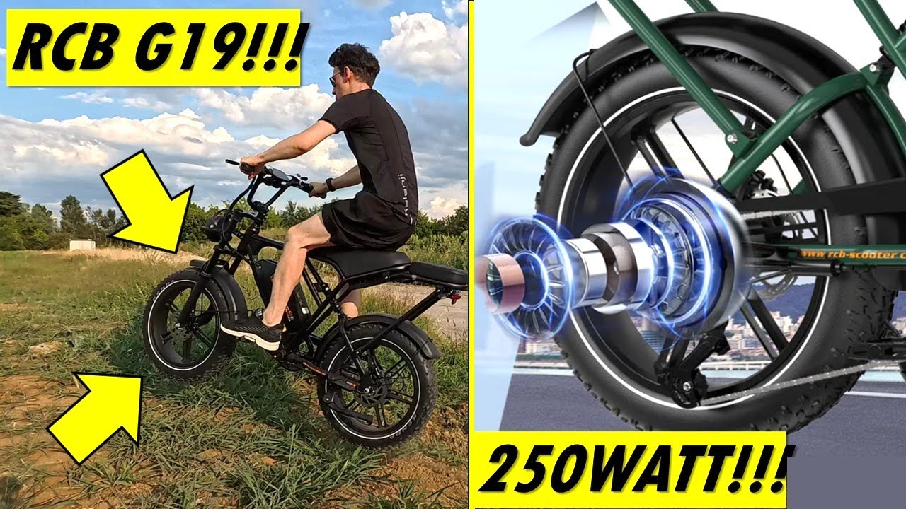 Recensione RCB G19: eBike con doppio sellino. Montaggio, Test e Prova con Passeggero!