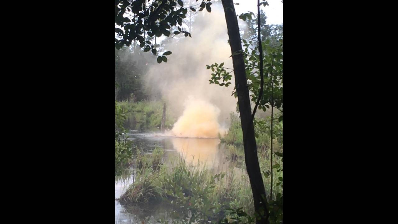 Beaver dam explosion YouTube