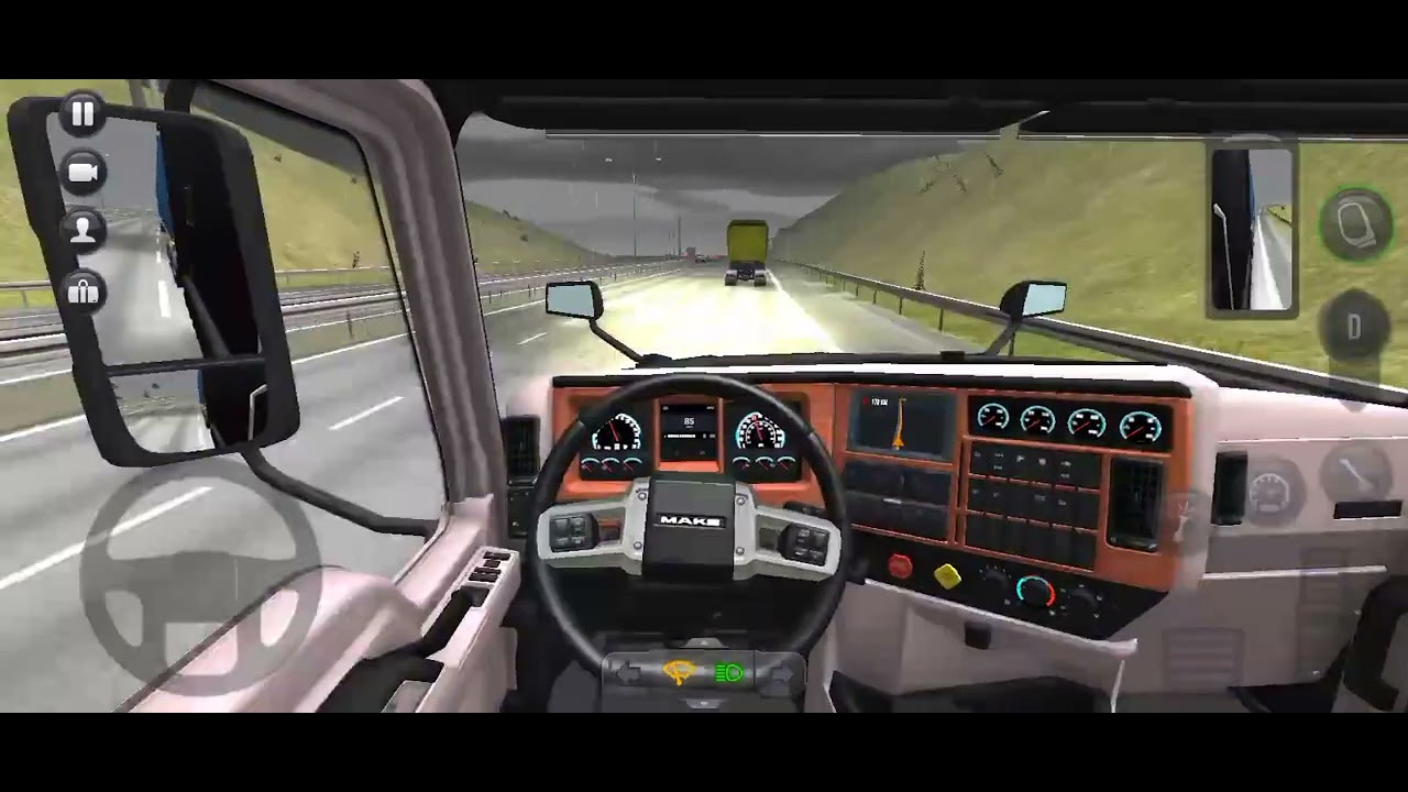 Truck simulator ultimate 🚚 Rainy day @Zukus Games