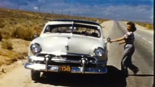 1952  Utah, Las Vegas, Los Angeles, Home Movie  Kodachrome 8mm film