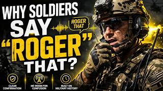 Why Do Soldiers Say “Roger That”? | Hidden Meaning in Military Communication.
