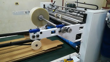 Huatai HT1100TC high speed window patching machine in customer