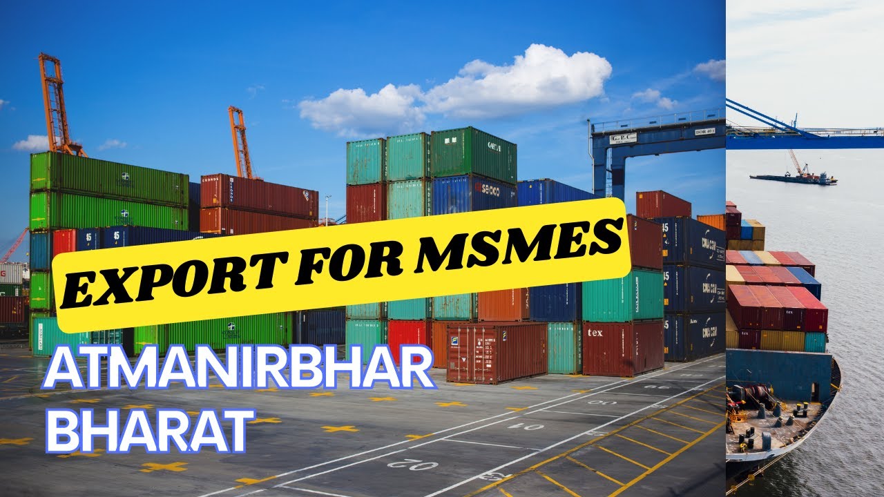Export, Atmanirbhar Bharat for MSME | SMEA Analytics | Webinar