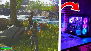 I Played Fortnite On The *HIGHEST* Settings My Nasa Pc Can Handle