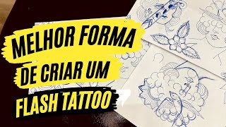 Creating a flash tattoo