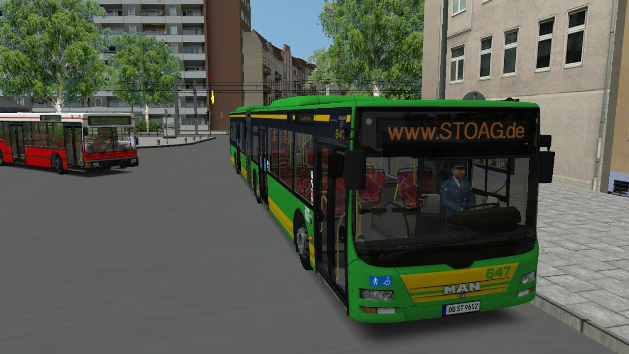 Omsi2 Linie SB91 Oberhausen HBF. - GE-Buer Rathaus