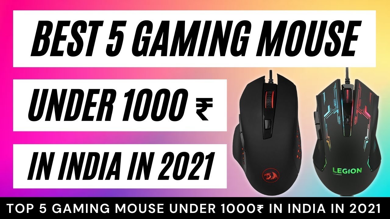 Best 5 Gaming Mouse under 1000₹ in INDIA in 2022 |  
