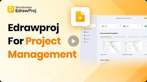 How to Use Edraw for Project Management