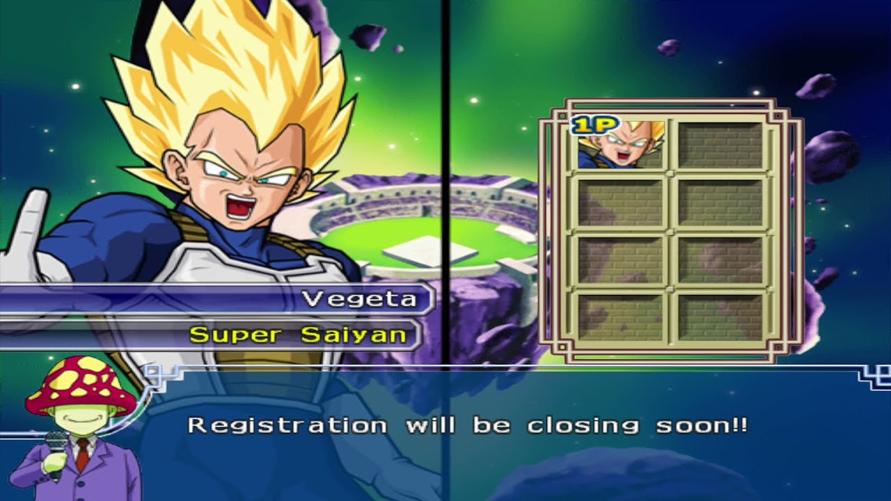 Vegeta SS Otherworld Torneio Nivel 2 DBZBT3