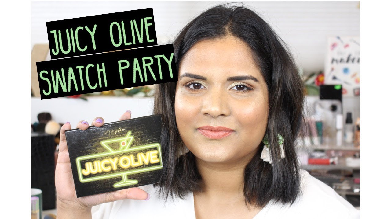 JUICY OLIVE SWATCH PARTY | Karen Harris Makeup