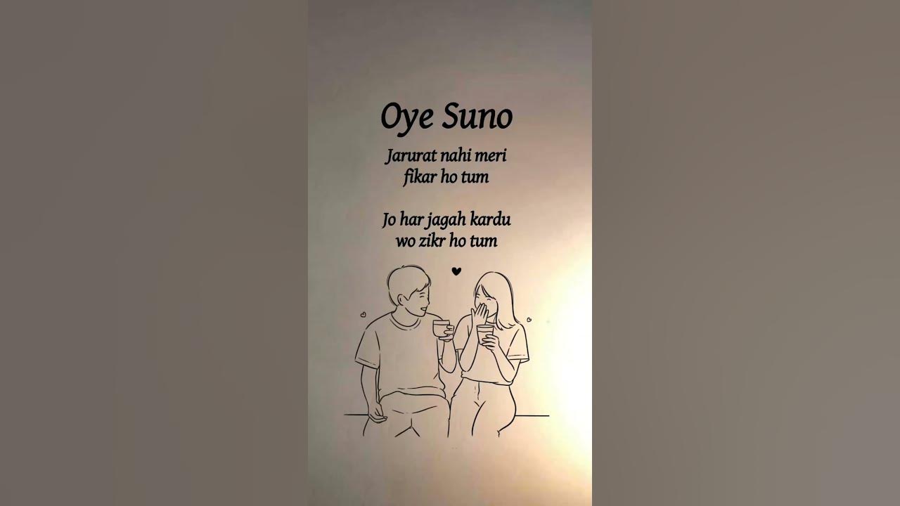 Oye Suno Na || Shayari for your boyfriend/girlfriend || #shayari #love #viral #trending #shorts