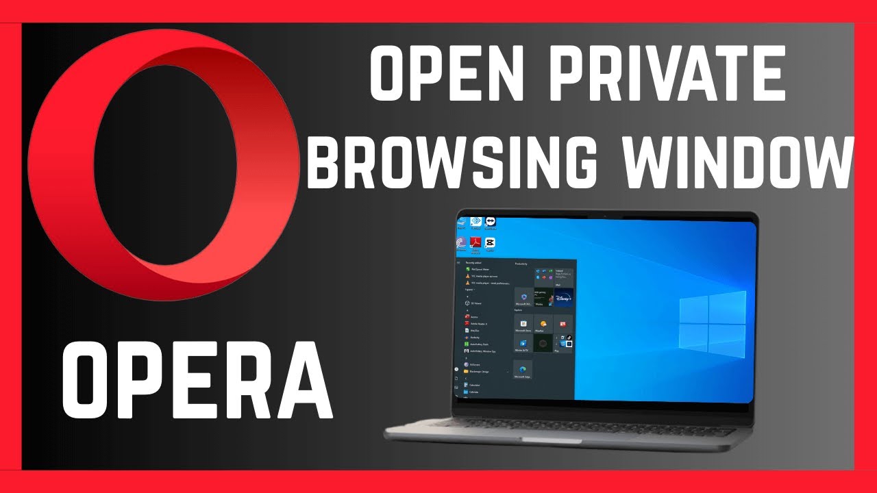 How To Switch To Private Browsing Window On Opera Browser | Opera Incognito