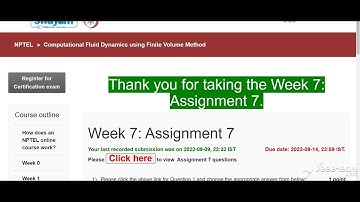 💥WEEK 7💥🔥100%🔥COMPUTATIONAL FLUID DYNAMICS USING FINITE VOLUME METHOD ASSIGNMENT SOLUTION💥💥
