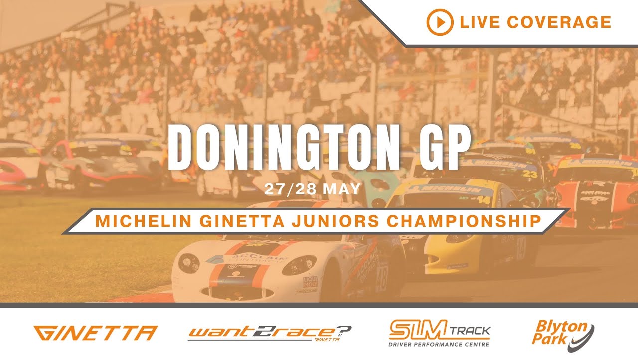 2023 Michelin Ginetta Junior Championship – Round 7– Live from Donington Park