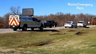 Box Truck Turned Over