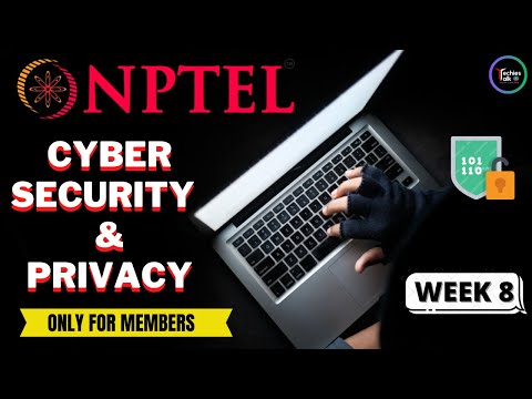 NPTEL Cyber Security and Privacy WEEK8 Quiz Assignment Solutions | Swayam July 2023 | IIT Madras