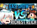 Show vs richest reich trader   growtopia indonesia show