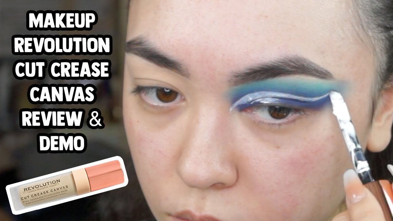 NEW Makeup Revolution Cut Crease Canvas Review & Demo YouTube