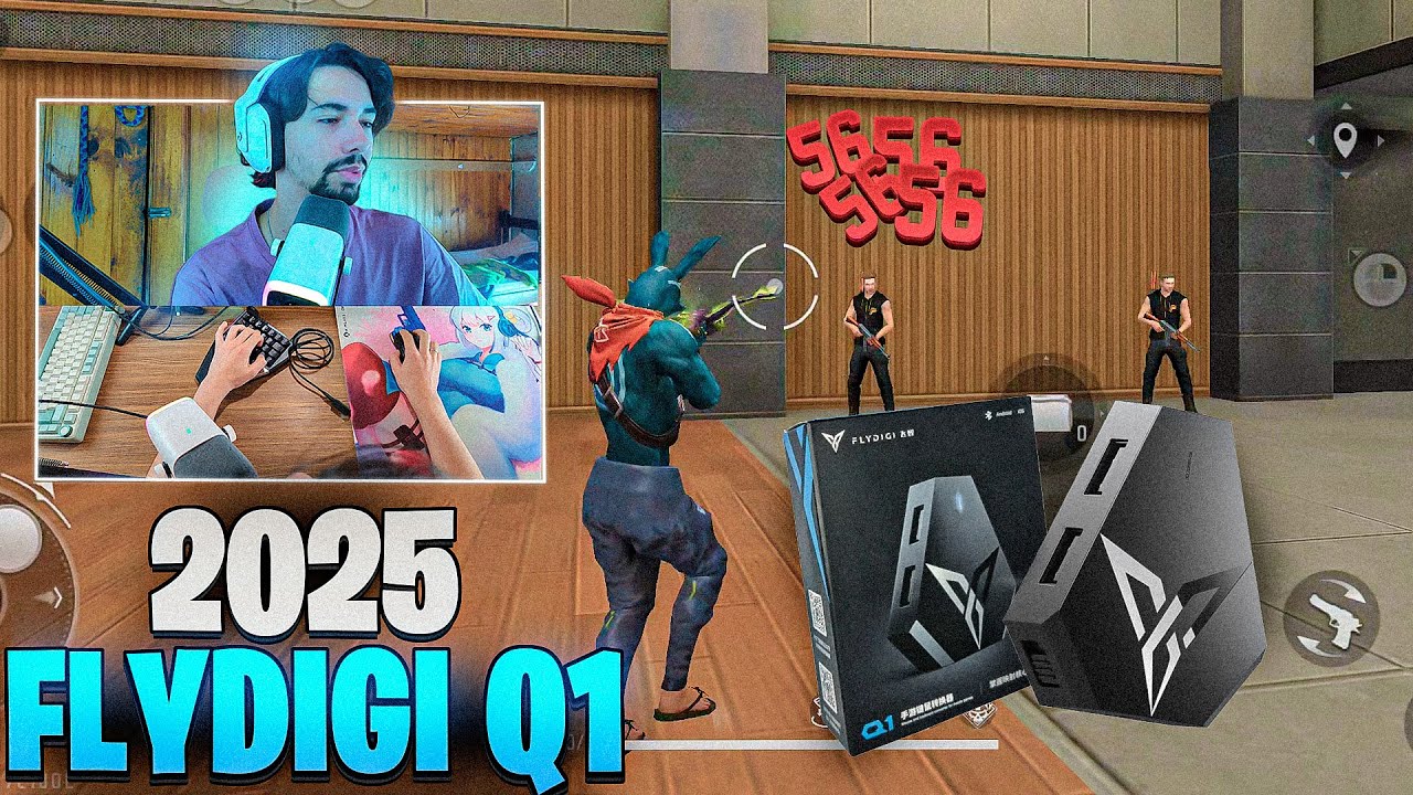 FLYDIGI Q1 EM 2025! VALE A PENA? NO FREEFIRE VIROU XIT?