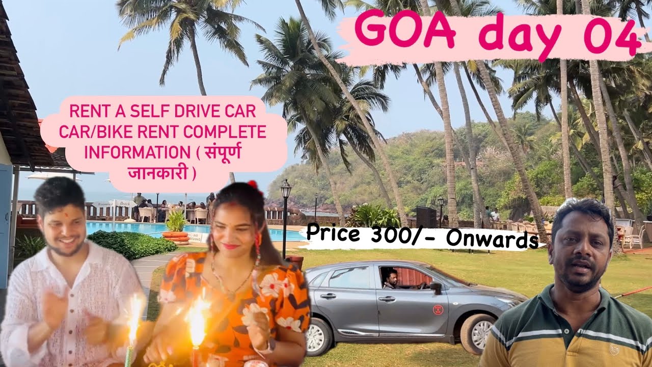 How to rent a SELF DRIVE car in Goa Complete Guide😳 Book karne se