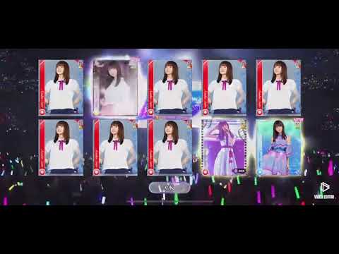 乃木フェス　推しメン確定ガチャ70連