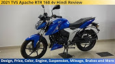 21 Tvs Apache Rtr 160 4v Bs6 Test Ride Review Real Life ह द म Youtube
