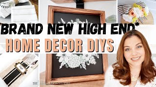 *NEW* HIGH END & EASY HOME DECOR DIYS | Easy Cricut Projects to Make for your home