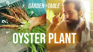 I grew the Oyster Plant - Black Salsify