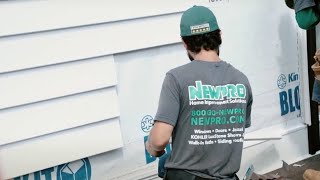 Which solutions does NEWPRO offer for homeowners thinking about a siding project? 2023