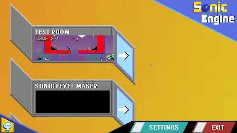 Sonic Engine by Dan2 - Auto LVL Adaptation Menu TEST