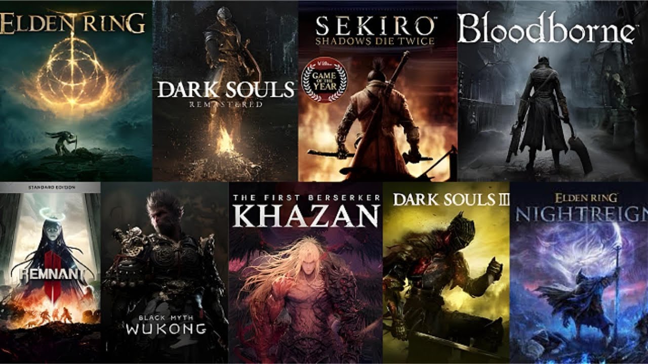 AŞIRI ÖZGÜN SOULS+SOULSLİKE OYUNLARI TİERLİSTİ (GERÇEKTEN)