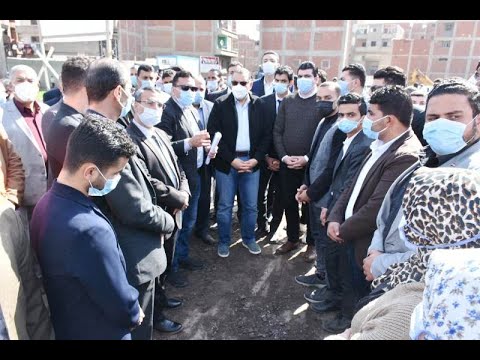 محافظ الشرقية يتفقد أعمال إنشاء مدرسة الكيلانية الرسمية للغات بمركز بلبيس
