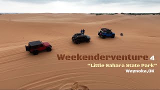 Texas overlanders takes over the Desert 🏜️ on Little Sahara State Park, OK. (Spanish Version)