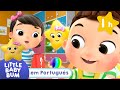 O que tem na sacola? | 1 HORA DE Little Baby Bum | Moonbug Kids | Músicas Infantis em Português