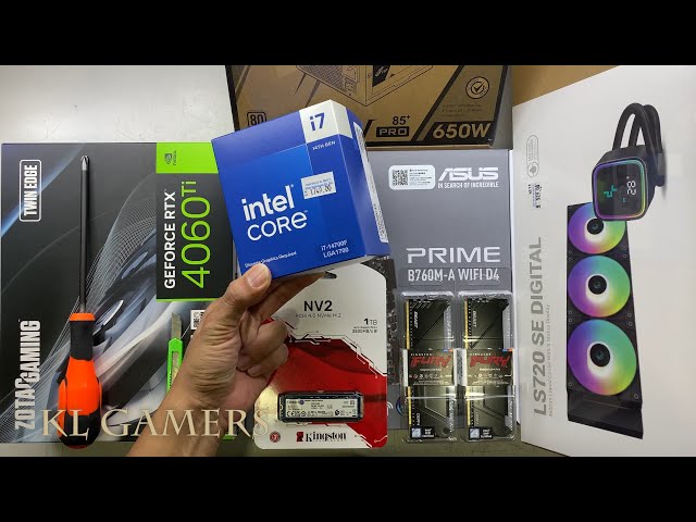 intel Core i7 14700F ASUS PRIME B760M-A WIFI D4 LS720 SE