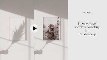 Tutorial 3 | How To Use A Video Mockup in Photoshop | Softounes