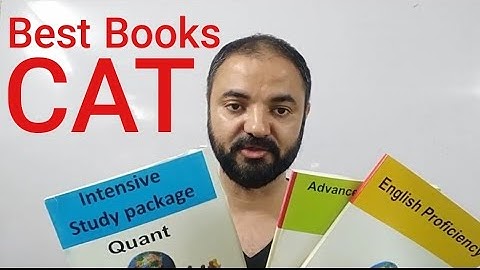 Best books for CAT 2018. New paper pattern.