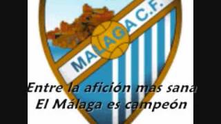 Video-Miniaturansicht von „Himno del Málaga CF - Letra canción“