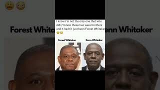 🤯 Wait, What? Forest and Kenn Whitaker Are Brothers! 😱#siblings#shorts