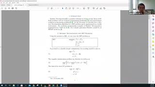 Benders Implementation in Cplex   Part 1 Introduction