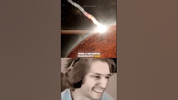 The Sound of a Meteoroid Crashing into Mars #spacesounds #mars #meteorite