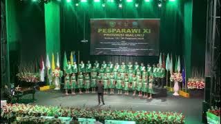 Kontingen PSRP kab. Kepulauan Tanimbar ( Hidup dalam kasih Tuhan)