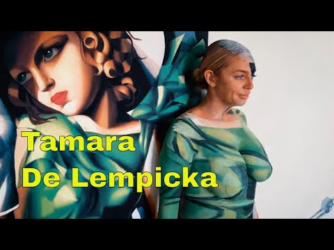 TAMARA DE LEMPICKA | Camouflague Bodypaint