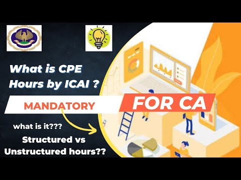 CPE Hours Requirement | ICAI | CA Members